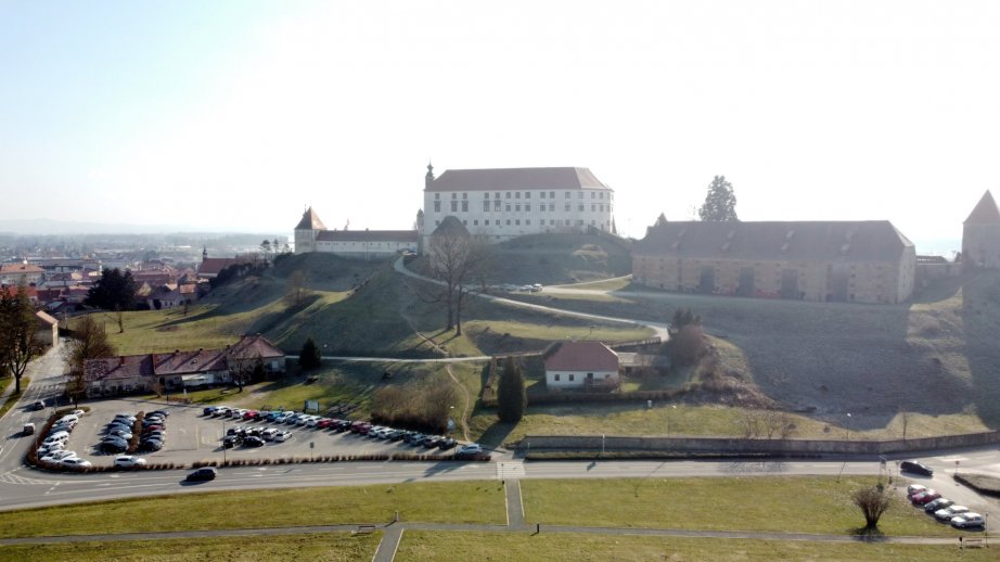 View of Ptuj Castle from Panorama