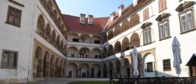 Courtyard of Ptuj castle