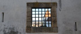 Window in Ptuj castle
