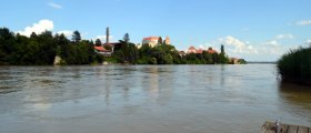 Ptuj across the Drava river