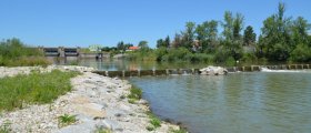 Under the Markovci dam