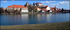 Ptuj - Drava river and Lake Ptuj