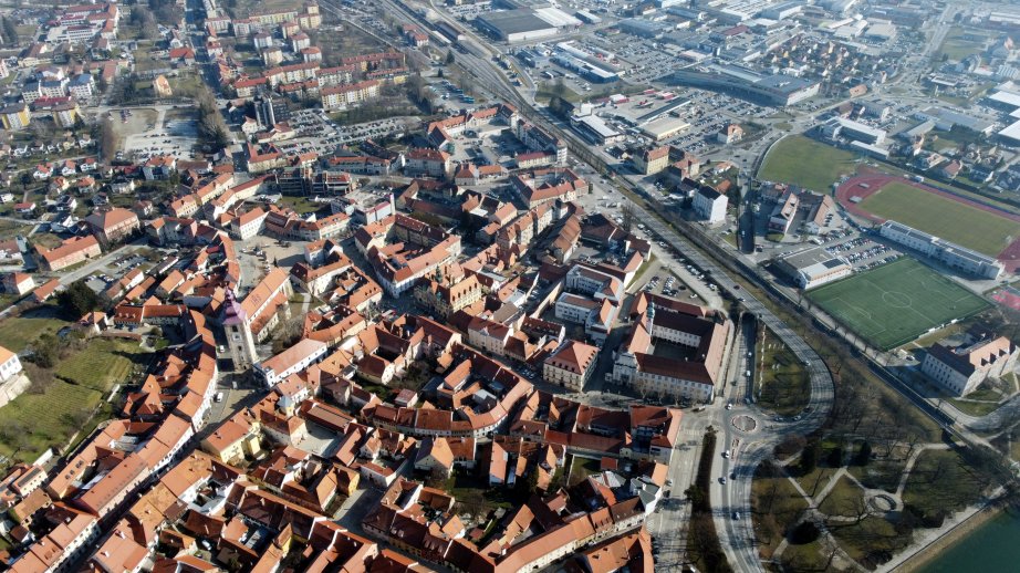 Ptuj from above