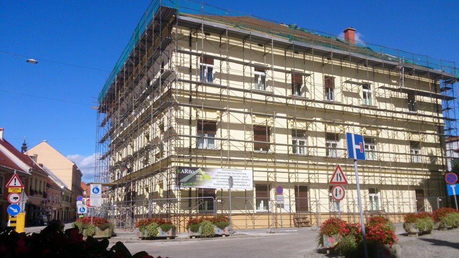 Restoration of the Ptuj court house