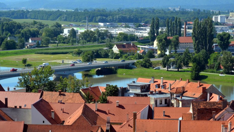 View from Ptuj Castle