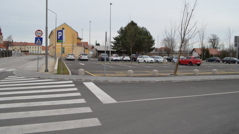 New parking place in Ptuj