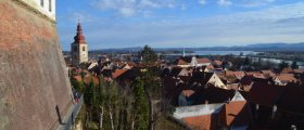 View of Ptuj from the castle