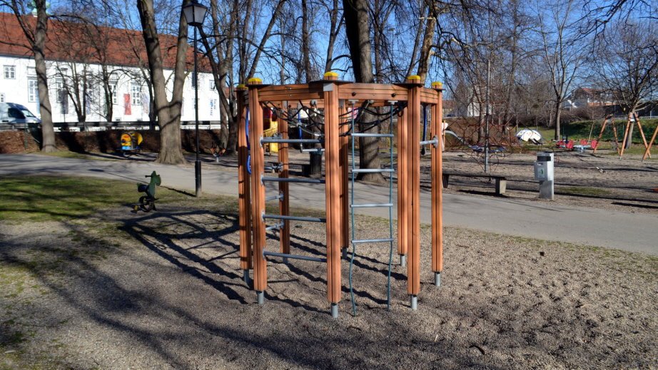 Children's playground in Ptuj park (2)