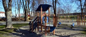 Children's playground in Ptuj park
