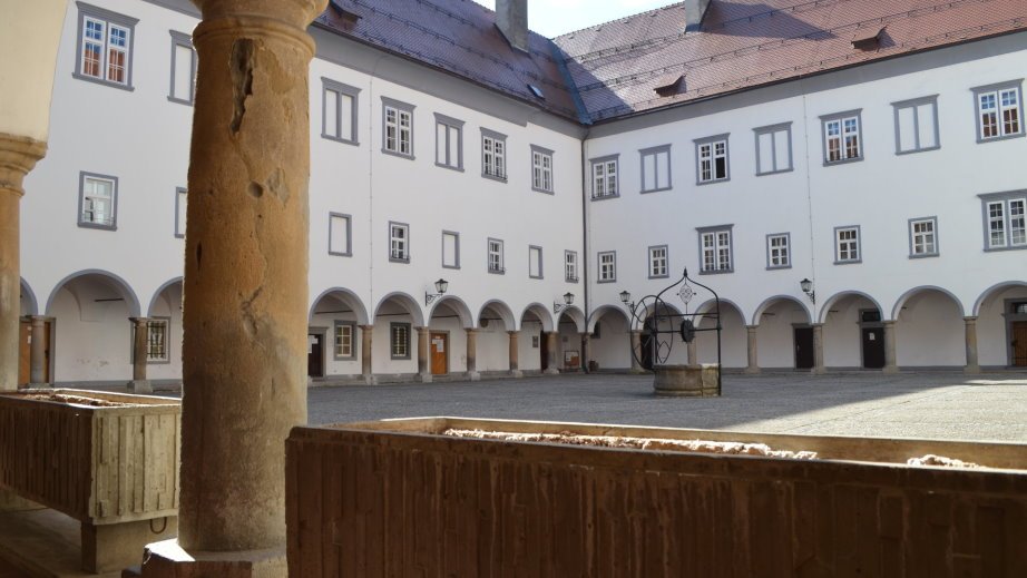 The interior of the Franciscan monastery in Ptuj (3)