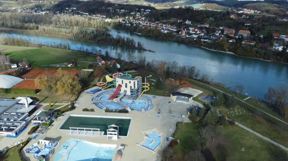Thermal park Ptuj from above